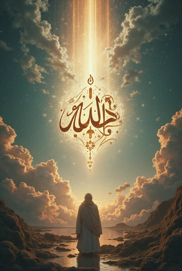 Allah name and Muhammad name 