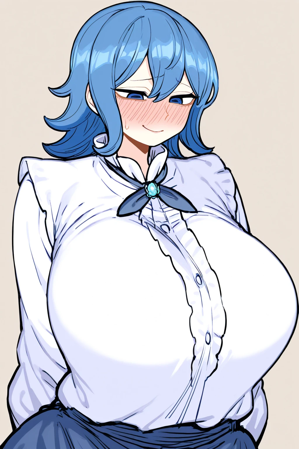 masterpiece,Highest quality,1 Girl,alone,Pokémon-like art style, (loli, gigantic breasts:1.3), 前から, CIRNO_TOUHOU, 1GIRL, CIRNO, SOLO, BLUE HAIR, BOW, HAIR BOW, SHORT HAIR, BLUE EYES, BLUE BOW, WINGS, ICE, ICE WINGS, DRESS, BLUE DRESS, BLUE_HAIR, BOW, CIRNO, SHORT_HAIR, HAIR_BOW, WINGS, BLUE_EYES, ICE, ICE_WINGS, BLUE_BOW, RIBBON, SMILE