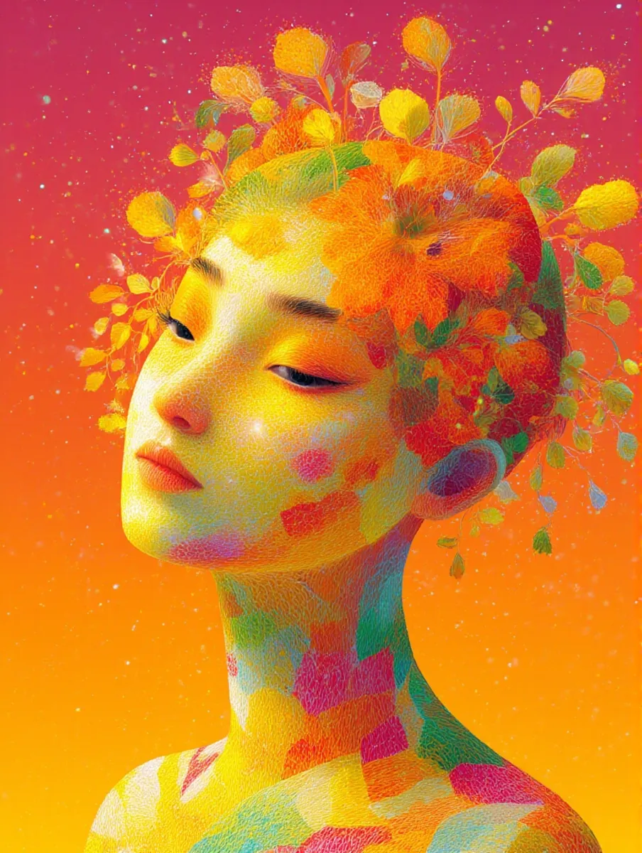 إلهة في الغابة