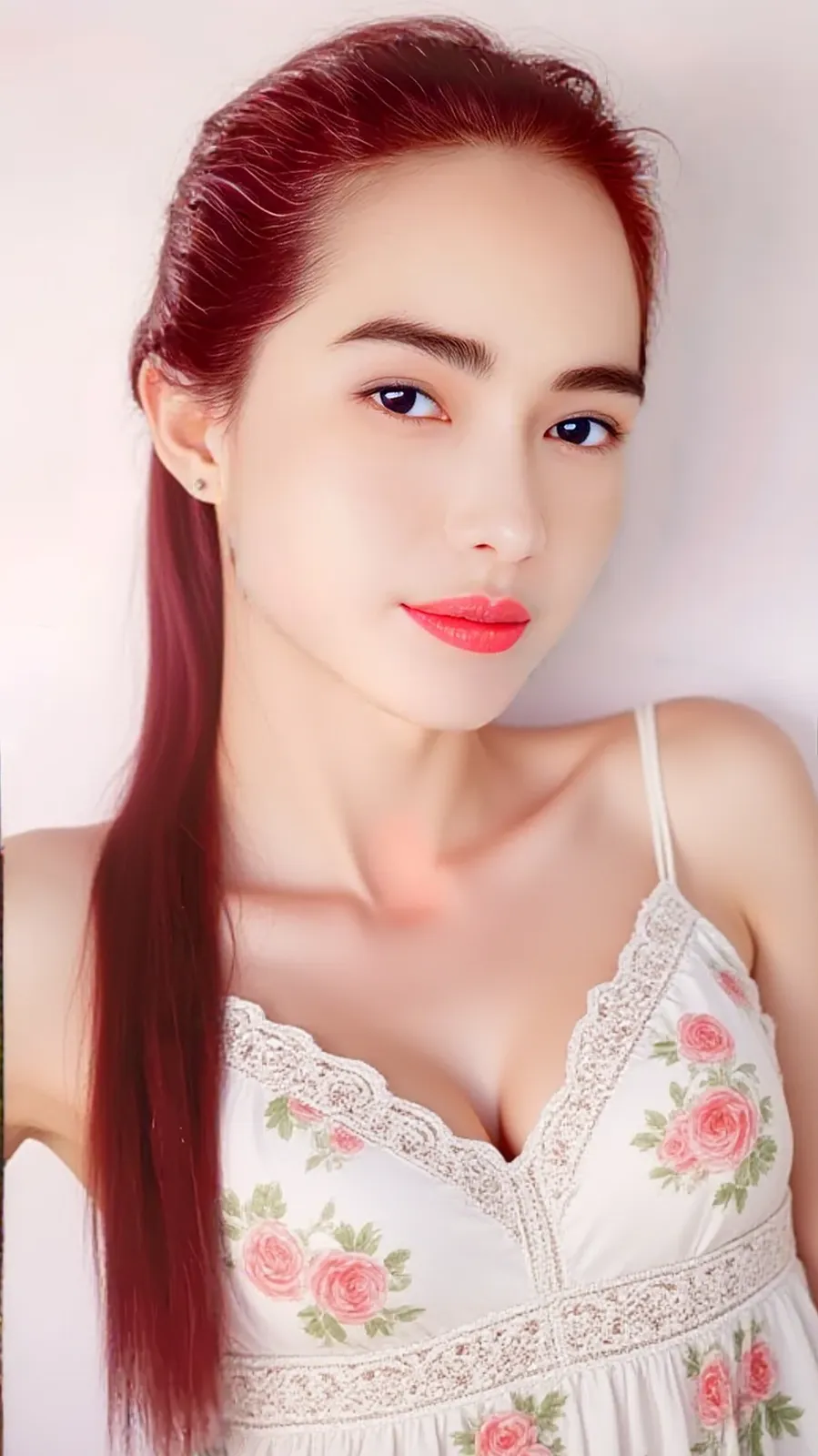 nude, soft lighting, slim, skinny, tiny nipples, topless, pink nipples, best quality, perfect body, , ultra-detailed, (skin pore:1.1), (high detailed skin:1.2), smooth and shaved pussy