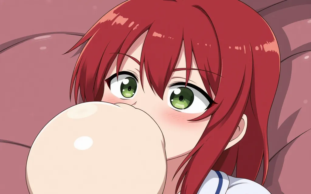 score_9, score_8_up, score_7_up, source_アニメ, sakimiya iruka, red hair, green eyes, one side up, medium hair, green scrunchie, hair ornament, shiny skin, rating_explicit, large breasts, large ass, (micro mini bikini), collar, restrained, dead eyes, shocked, tears, (sweat:1.3),(steam, heavy breathing), trembling, drooling, head grab, orc, 1man,(huge penis:1.6),(after fellatio:1.3),(Put your dick next to your face:1.4),(cum in mouth, Semen overflowing from the mouth:1.8), (facial, cum on hair:1.3), cum string, excessive cum, on stage,