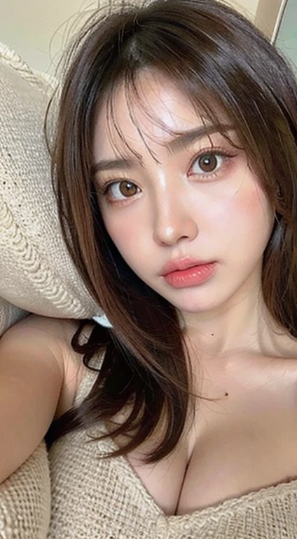Waking up、looking at the camera、Big eyes
