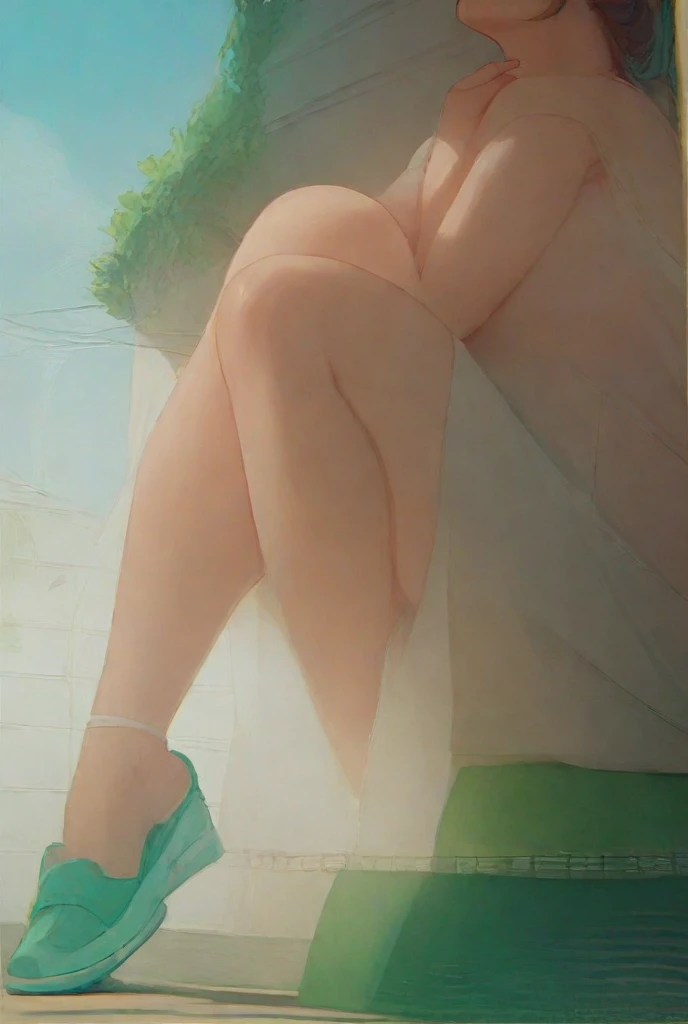 ((masterpiece, best quality, highres, uhd, perfect pixel, depth of field, 4K, RTX, HDR))), 18age, 1girl, single, 独奏, beautiful anime girl, beautiful artstyle, anime character, ((short hair, bangs, brown hair, curly hair:0.8)), ((green eyes:1.4, rounded eyes, beautiful eyelashes, realistic eyes)), ((detailed face, blushing:1.2)), ((smooth texture:0.75, realistic texture:0.65, photorealistic:1.1, anime CG style)), large breasts, dynamic angle, perfect body, ((portrait, ass pov)), ((red bowtie, gray jacket, open jacket, white shirt, black skirt, plaid skirt)), smile, School, Photo from behind, Hocus in the back,