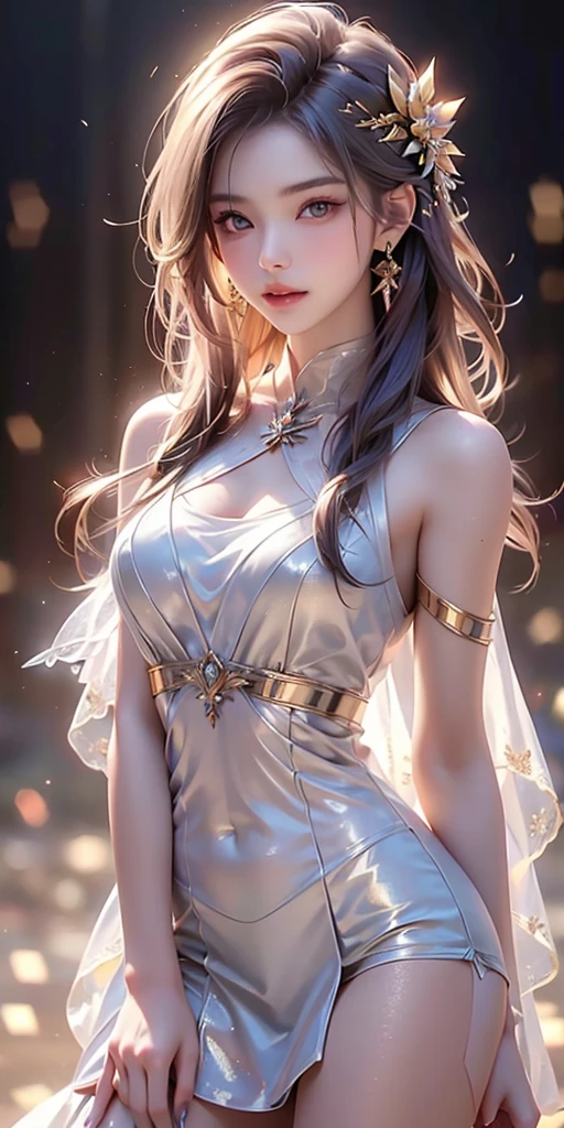 (bblurry)hyper HD，tmasterpiece，detail texture，textureskin，hyper-detailing，high detal，

High definition，High quality，Award-winning，High quality，High resolution，16k，space，sci-fy，Far angle，
Mainly{image quality(Foto realism(true to life，Realistic and realistic)，The picture quality is the best，The effect is particularly good，Delicate and smooth)}
Non-Primary(Ray traching，light and shadow effect，cg render，Fine rendering，Background blur, etc)
After the drawing is completed - return to the drawing to check the main optimization
Master optimization(Remove or weaken poor performing Non-Primary parameters based on Primary parameters)
The main optimized character(Coordination of the body,limb,The length of the limb,Size proportions of hands and feet,Dita,Overlap of fingers,Different heights of curved ray-traced objects,Whether the neck is too long or too short,Does not lengthen or shorten the upper body due to restoration,Repaired eyes,And focus on adjusting the proportions of the human body),Scenes(Reasonableness check of obstacles,Check the rationality of the before and after levels,Check the plausibility of ray tracing，)
Major optimizations{optic(Remove unreasonable light fragments，Remove unreasonable halos，Reduce image quality due to matting，Remove the direct intensity of the optical logic protrusion，Preserves the transparency of the gap，Weakening the light intensity makes it a very weak light)}