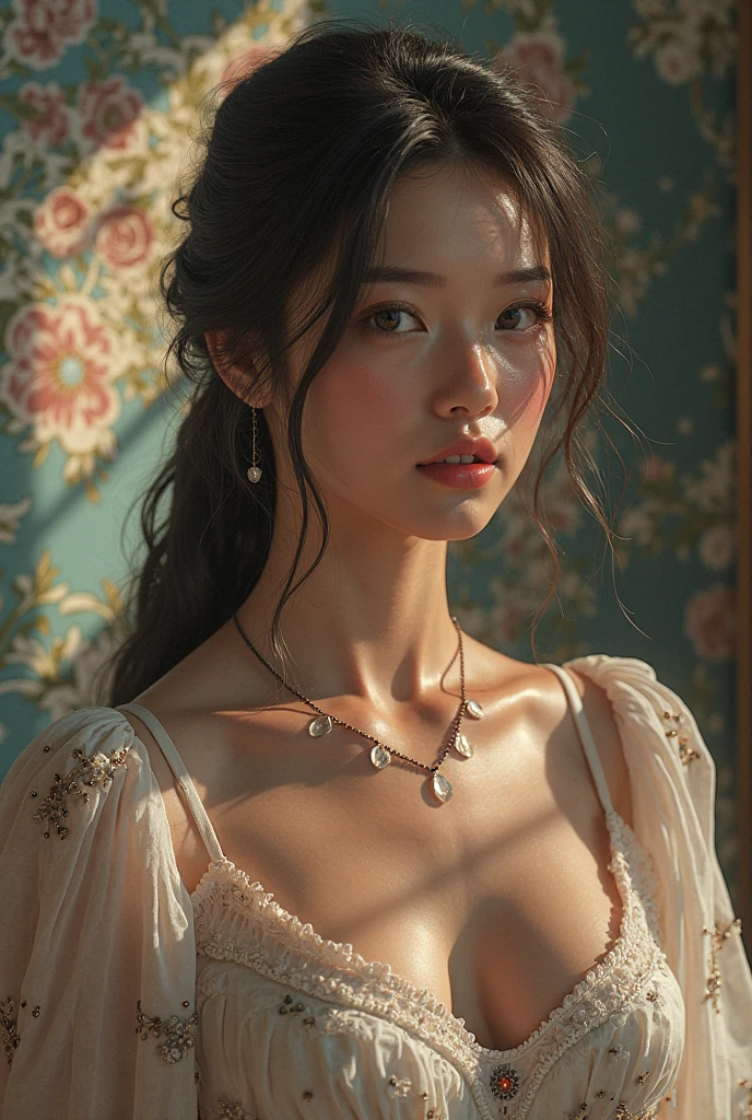 an intricate landscape (made of porcelain:1.5), (delicate:1.3), (sublime:1.4), highly detailed, beautiful natural lighting, vibrant colors, exceptional composition, high-res, sharp, crisp image