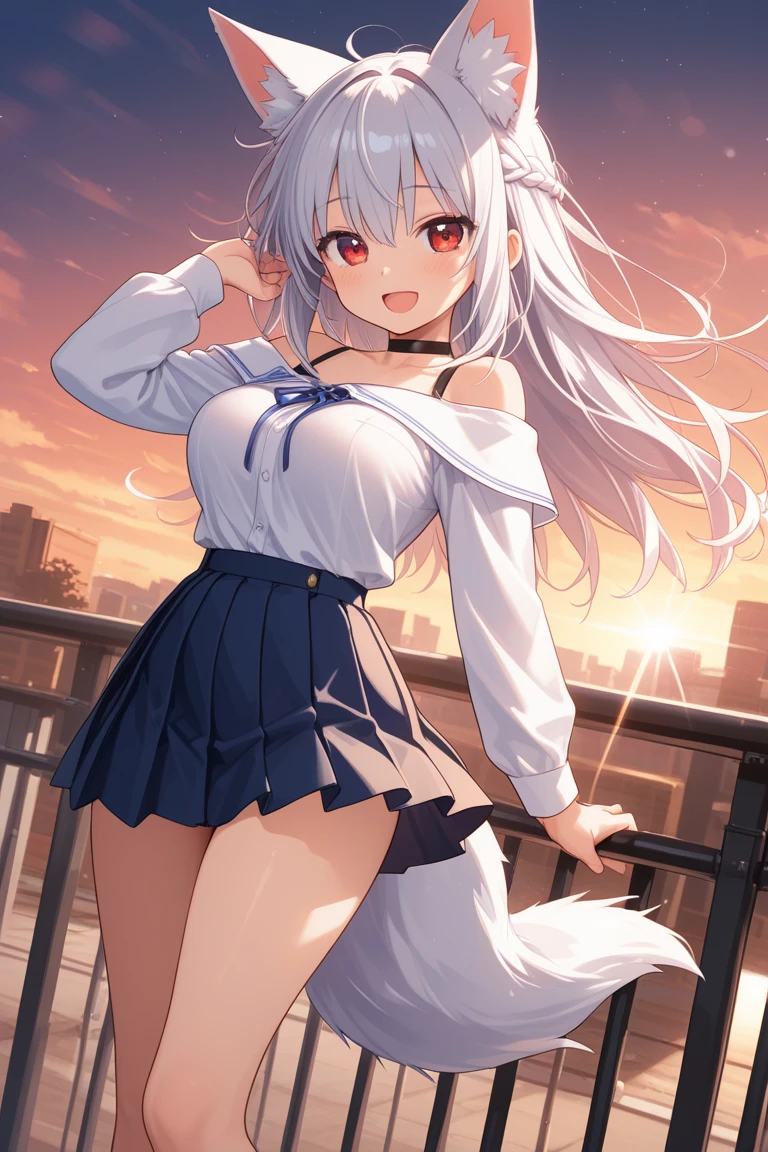 realistically, longhair, silver hair, brown eyes, glowing eyes, white short skirt, super shot skirt, Blush, daytime, Wet from the rain, see through, sleeveless shirt, nipples, 10 years old, M leg, pussy, crotch, very young, sexy smile, Knee steep, Spread your legs, windy, elaina, the skirt is turned up, Hand open skirt, masterpiece, highest quality, very High resolution, (detailed and beautiful eyes), highly detailed face, perfect lighting, Very detailed CG, (perfect hands, perfect ???????), witch, earthworm view, 