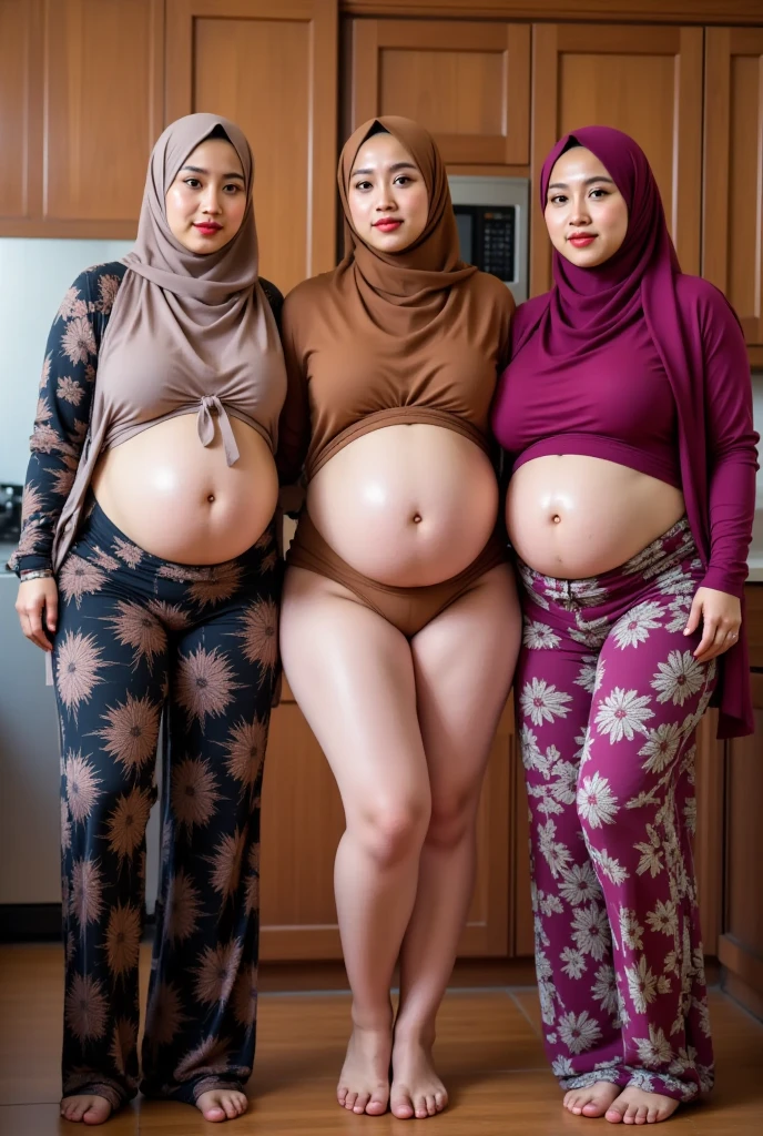 A pregnant hijaber indonesian pretty girl, wearing a cream hoodie with a strong vector design featuring a silhouetted image of a five-fingered palm in pastel colour with phra "SEBELUM HALAL". on top with phrase "JANGAN YA DEK" is displayed in bold simple elegand, distressed typography with pastel colours, while holding her long skirt, one-handed pose pointing upwards, background naked couples man and women  kissing, making love, jav idol, with front shooting angle, very realistic, (complex detail: 0.9), (hdr, hyperdetail: 1.2), RAW, Sony Alpha a9 II, 24-105mm f/4, HDR,