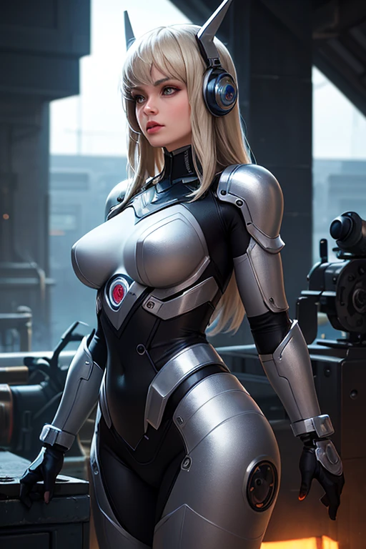 (masterpiece), best quality, cgi, (realistic), extreme detail, 8k, 1 girl, beautiful anime girl with a smug look on her face. Her look reflects confidence and success. An intense light falls on her head, illuminating her being with a magical and captivating aura. Full body with big bust, small waist and wide hips, pose: fighting ((Full and intricate details rendered in 3D anime style with the power of Unreal Engine 5 and octane render 4k)), movie light, Hollywood movie poster , extremely detailed, mega detailed » perfect face, extreme detail future vision technology, futuristic headphones, futuristic glasses