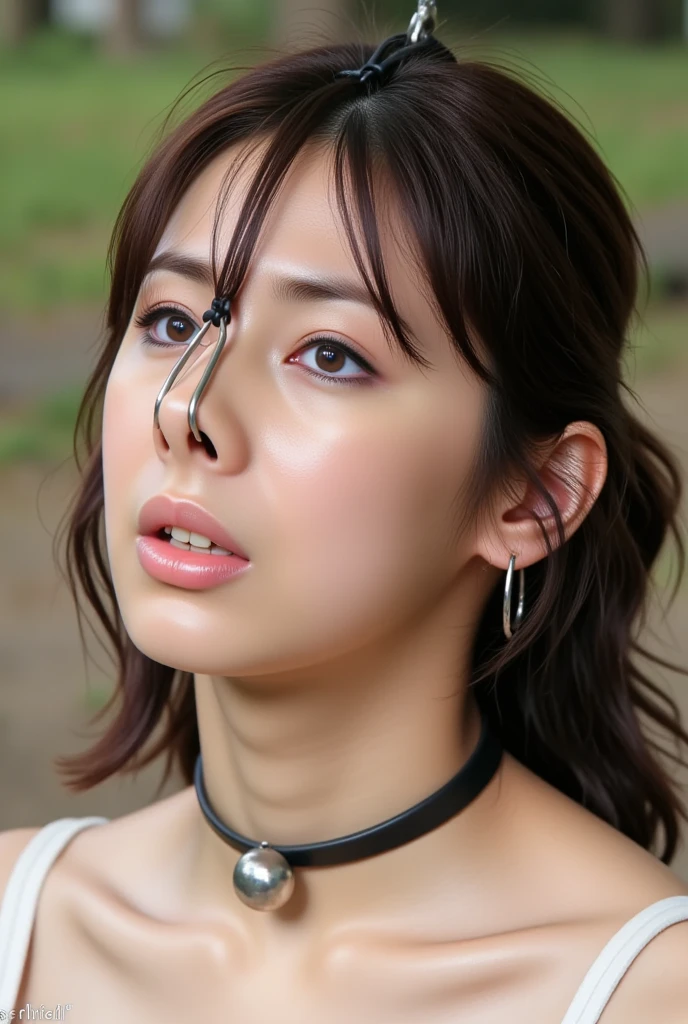 1 Girl, Bra, Raw Photo, Fuji Film, Film Grain, (8k, RAW Photography, Top Quality, Masterpiece: 1.2), (Realistic, Photorealistic: 1.37), Bob Hair