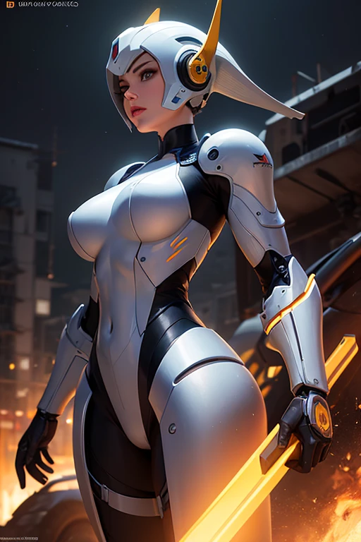 ((Best quality)), ((masterpiece)), (detailed:1.4), 3D, an image of a beautiful cyberpunk female,HDR (High Dynamic Range),Ray Tracing,NVIDIA RTX,Super-Resolution,Unreal 5,Subsurface scattering,PBR Texturing,Post-processing,Anisotropic Filtering,Depth-of-field,Maximum clarity and sharpness,Multi-layered textures,Albedo and Specular maps,Surface shading,Accurate simulation of light-material interaction,Perfect proportions,Octane Render,Two-tone lighting,Wide aperture,Low ISO,White balance,Rule of thirds,8K RAW,