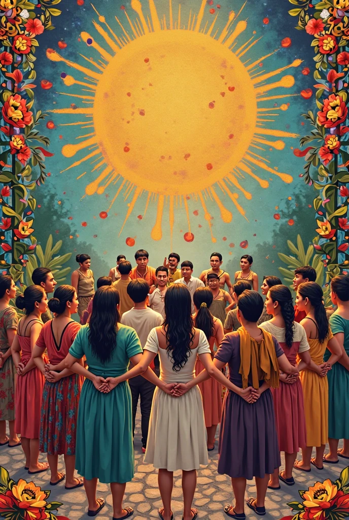 Conversing with God with four and maracas