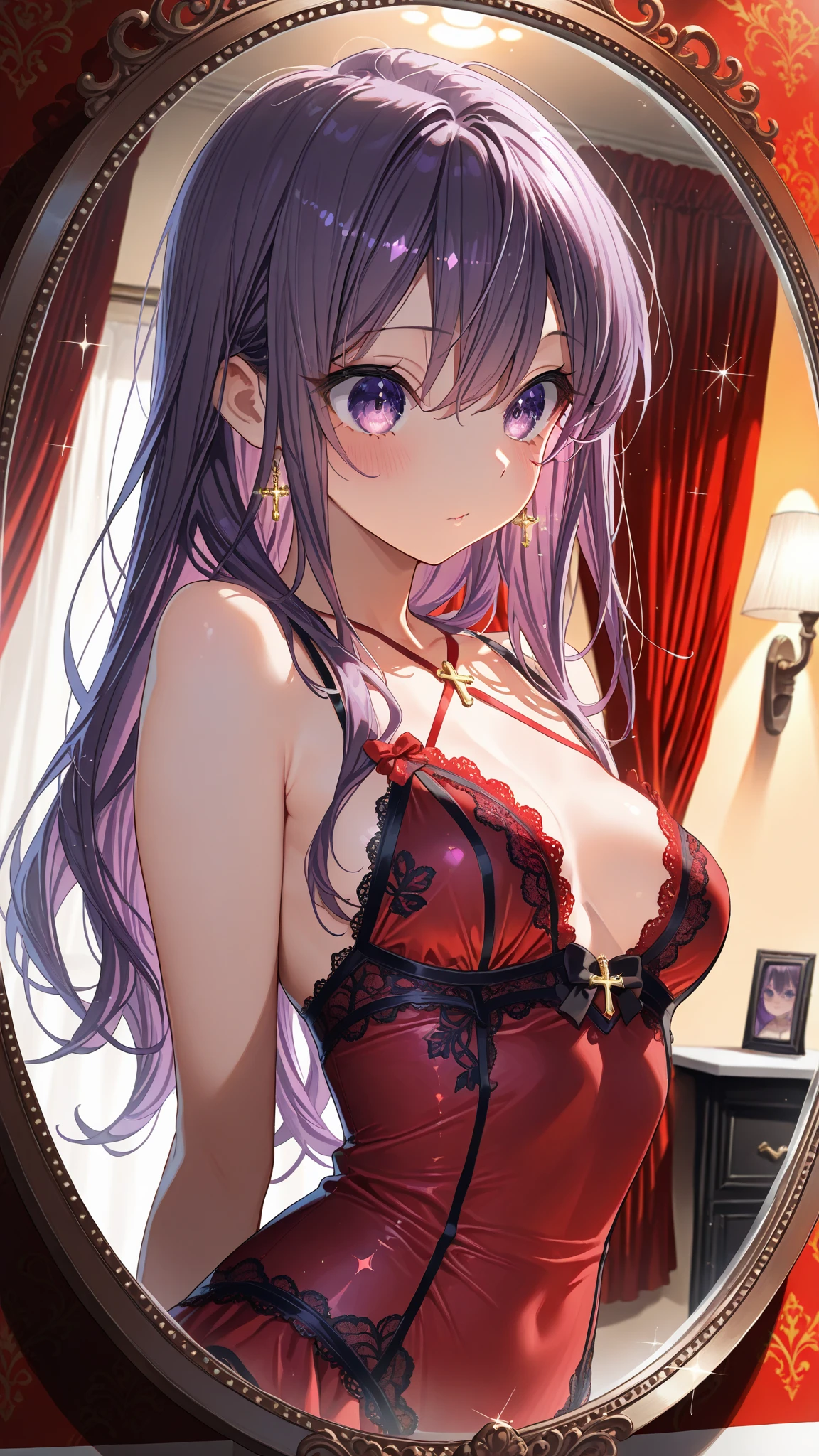 1girl. Japanese petit. Smile. (masterpiece). (best quality). (insanely detailed). Nude. nsfw. Slit Pussy. Close up Mons pubis. Flat chest. Upright standing posture. from below.