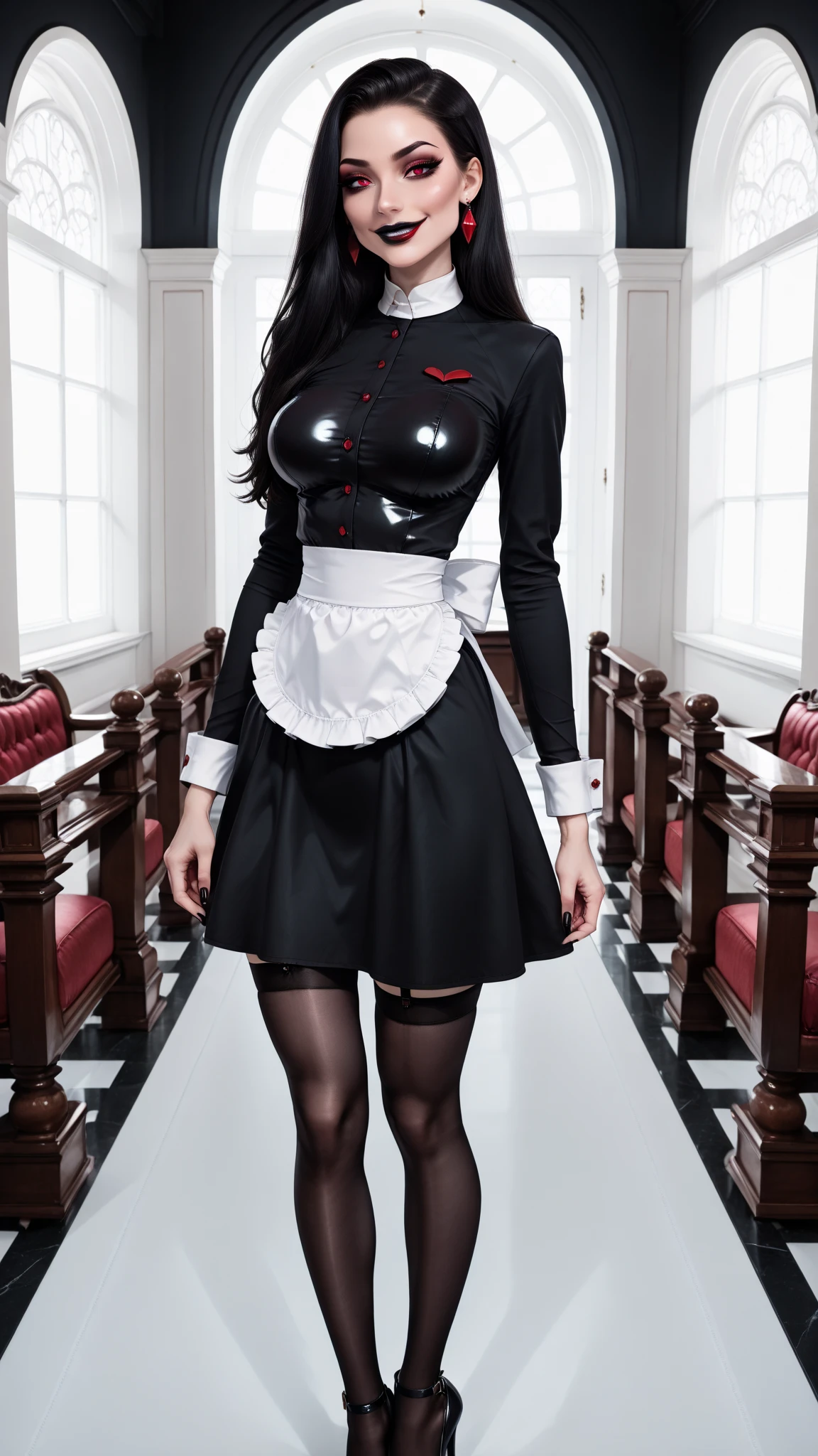 kamisato ayaka (heytea), (high heels),black pantyhose,
ultra high res, photo, 4k, (photorealistic:1.4), absurdres, solo, (incredible absurdity), ((masterpiece, best quality)), (wallpaper), (8k hd), correct posing, detailed clothing, detailed body, correct body anatomy, (golden ratio:1.2), extremely beautiful and delicate anime face and eyes, minute details, intricate details, delicate, beautiful face, beautiful eyes, layered backgrounds, (gorgeous background), dynamic angle, delicate background, (detailed light),
Indoor, hospital, (advanced ward), potted plant, ((hospital bed)), canopy bed, steel frame bed, cabinet, monitor, electronic equipment, ambiguous, bedside table, (id card), (ward), ((medicines:1.3)), ((syringes:1.2)), ((vials:1.2)), ((needles)), (Fluids), (night:1.2), standing, (full body),
((1 girl)), solo, (huge breasts:1.3), kamisato ayaka, ponytail, blunt bangs, hair bow, black bow, hair ribbon, red ribbon,badge, (grey eyes), (light blue hair:1.3), mole under eye, (shine), cute smile,
,tutututu, black short sleeveless dress, see-through,
<lora:tutuxem_0008:0.7> <lora:Aurora_5D_black_pantyhose:1.2>