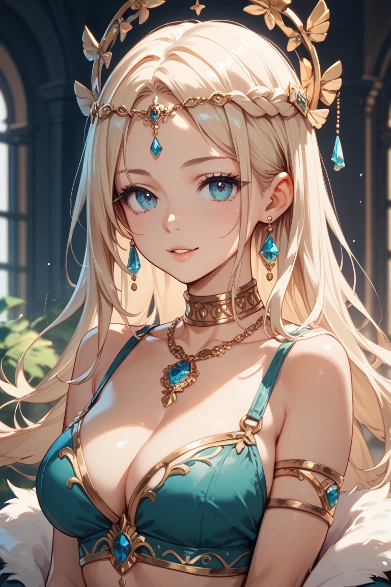 去最高のmasterpiece、beautiful美しさ, 3D two-dimensional, rich, blonde, skirt, stockings, high heels, poison、star、star、(Highly detailed CG Unity 8K wallpaper),(masterpiece), (最high quality), (Super detailed), (best work),(best shadow), (sharp eyeliner, eye shadow, fine eye:1.1), (超High resolution,realistic,最high quality,realistic),(8K,RAW photo,最high quality,マstarプル),mature woman、sensual curves、huge breasts、thighs、bubble、お尻のmasterpiece, 最high quality, Super detailed, full body shot, mature woman, beautiful mature woman, nightgown and underwear, enchanting smile, thick lips, Chubby lips, blush, looking at the viewer, provocative expression, beautiful髪型, cleavage, Plump、curvy hips、attractive face、sexy lingerie、an inviting gaze、Expression of emotions、Lewd underwear、(((erotic see-through lingerie set)))、Standing position、gorgeous accessories 、big breastsの女性, bare shoulders, golden hair, colored feather, metal ornaments, colored flowers, particle, light, (masterpiece, 最high quality, 最high quality, official art, beautiful and aesthetic:1.2), (1 girl:1.3), very detailed,(fractal art:1.1),(colorful:1.1)、(flowers:1.3),most detailed,(zentangle:1.2), (dynamic pose), (abstract background:1.3), (shiny skin), (lots of colors :1.4), ,(earrings:1.4), (feather:1.4),masterpiece, 最high quality, Super detailed, 30~40 years, full body shot, beautiful 、various hairstyles，gold headband，plump breasts，beautiful butt，greek clothing，Tulle covers the breasts，perfectly proportioned, detailed clothing details,marble，god statue，cinematic lighting, film grain, 8K, masterpiece, Super detailed, high detail, high quality, High resolution,(((NSFW:1.2)))、exposed chest、Openwork decoration，(((see through dress)))、(((解剖学的に正しいbody))) , 最high quality, Super detailed, (((Lewd underwear)))、raise your butt, from below, (((R-18)))、Hakari、thighs, big breasts, Are standing, cowboy shot, blush, (((1 girl))), (masterpiece:1.3), (High resolution), (8K), (very detailed), perfect face, Nice eye and face, (((最high quality))), (Super detailed), detailed face and eye, (alone), High resolution、beautifuleye,(((sexy pose)))、(((整ったbig breasts)))、((beautiful eye))、luxury、(((超High resolution)))、(((detailed description)))、(((ぽっちゃりbody型)))、(((解剖学的構造に一致したbodyの部位)))、beautiful長いまつ毛、バランスのとれたbody型,2 feet、Just the right size for your legs and arms、Fishnet tights、glamorous、(((Clear white and black eye)))、lipstick、Sparkling、(Undistorted face, eye, body)、jewelry、gem、(長くカールしたbeautifulまつ毛)、(((バランス良いbeautiful胸)))、(transparent, Exquisite skin:1.2)、(((完璧なglamorousボディー)))、actress face、Super beautiful、cute smile、Healing beauty、Flower shower、完璧なeye、realistic depiction、super sexy、shiny、glamorous、double eyelids、Good dark compensate、compensate、ぼやけていないeye 
