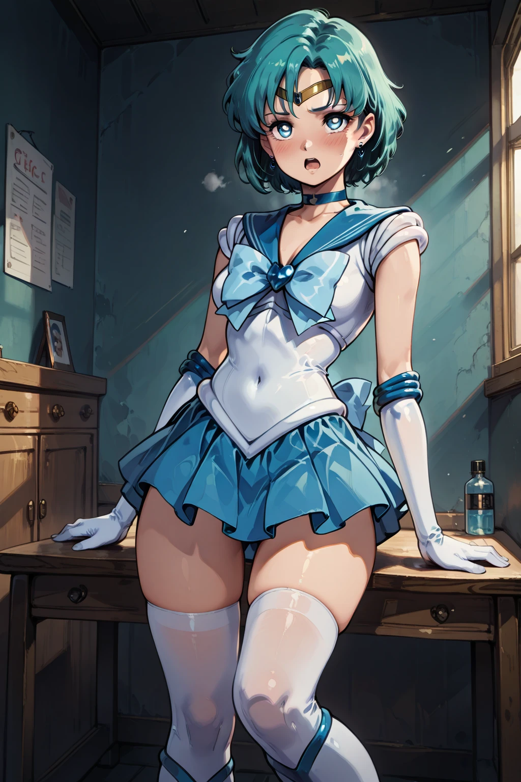 nsfw,((masterpiece)),(((bestquality))),((ultra-detailed)),((((realistic)))),((disheveledhair)),((frills)),(1 girl),(solo),sex from behind, (((ass focus))),,lipstick,dynamicangle,bigtopsleeves,floating,beautifuldetailedsky,onbeautifuldetailedwater,beautifuldetailedeyes,overexposure,(fist),expressionless,sidebluntbangs,hairsbetweeneyes,ribbons,bowties,buttons,bareshoulders,(((smallbreast))),detailedwetclothes,blankstare,pleatedskirt,flowers