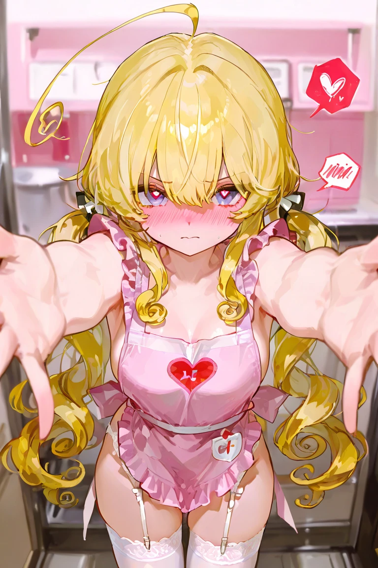 ((sexy 2girl ,gyaru))nsfw,glamorous, blushing, flushed face, ((frills one‐piece Polka dot swimsuits )).looking at viewer,embarrassed, flushed, flushing, flushed cheeks, flushed face, bashful, ashamed, blushing