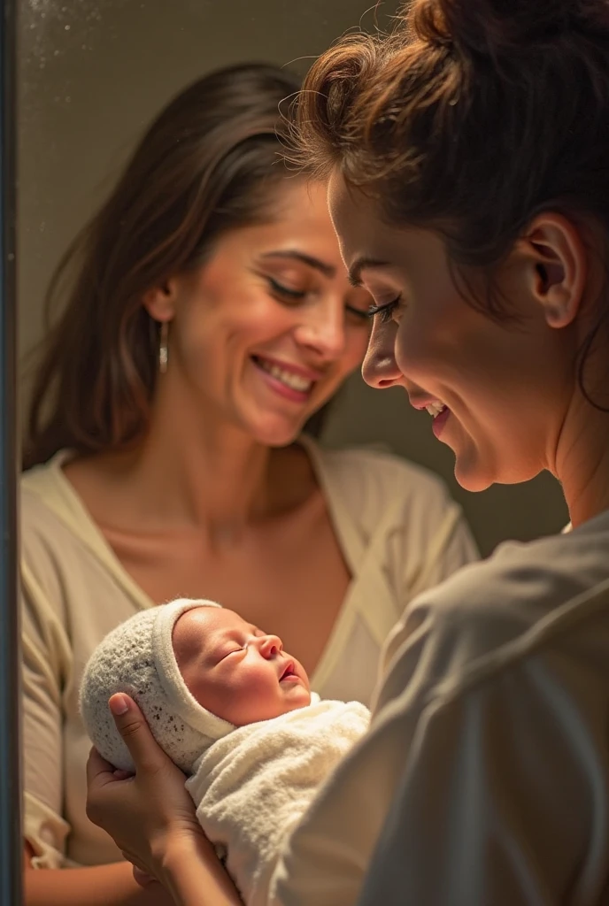 
A seasoned gynecologist, half a century into their illustrious career, cradles an ethereal array of angelic children as if they were divine messengers descending from the heavens, enveloped in the gentle embrace of their maternal care, illustration bathed in soft, natural lighting cast upon their detailed features, an octane render filled with realistic, vivid colors, rendered in photorealistic manner capturing perfect composition with high levels of detail