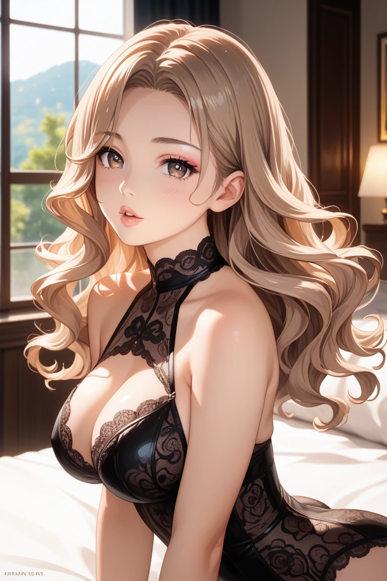 score_9, score_8_superior, score_7_superior, High-resolution CG illustration,A masterpiece in 32K resolution,Highest quality,it is really amazing,Very detailed,Ultra-high resolution,Ultra-realistic,Realistic,Increased depth of field,Cinematic lighting,
Elegant mature Japanese woman,
Shiny silver hair,Wavy long hair,Showing his forehead,god々Beautiful,Ultra-detailed and beautiful face,Sensual look,Beautiful dark brown, moist eyes,Pitch black eyes,Glowing, moisturized skin,Translucent white skin,born々New skin texture,Great proportions,
Elegant wine-red slit dress,spaghetti straps,Deep slit,Detailed and beautiful lace decorations,born地の柔らかな質感,
Black panties,
Black Stockings,
A dark and blurry night background,Dark overcast sky on a dull night,Dark clouds filling the sky,Thundercloud,Coastline at night,Golden reflections on the sea surface,delay々A desolate sandy beach that continues,
Dramatic Angle,