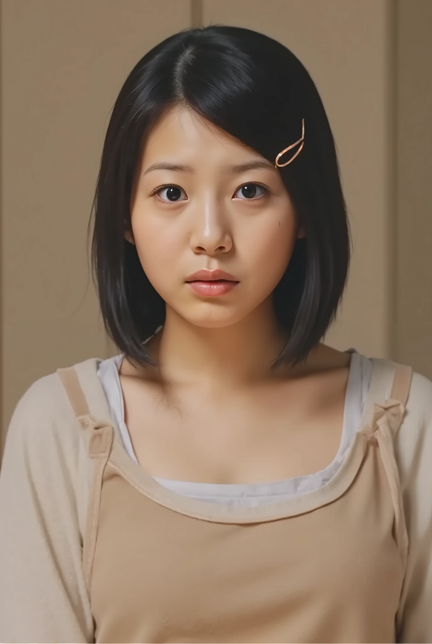 (( Premium Quality, 8k , nsfw)), ((masterpiece)), ( details), Japanese Women, first-person view ,One Woman, Petite Woman , sexy,( in the bedroom),((( very large breasts with a tub in their hands, sexyなランジェリー, beautiful breasts, short bob hair , black hair))), dark haired , (( No decoration, Without any accessories, no makeup, hanging eyes))