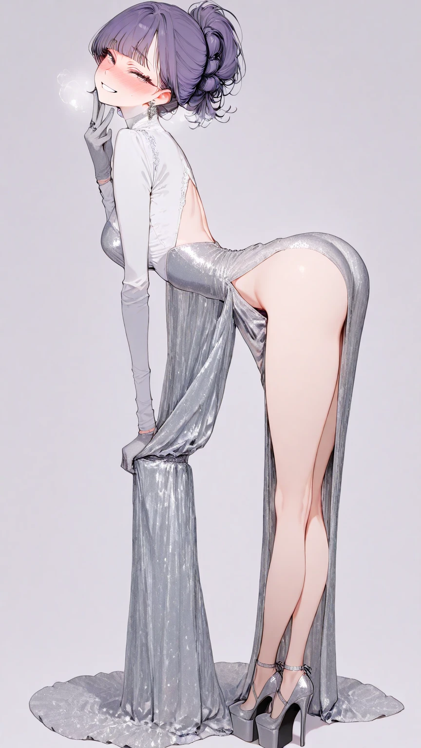 (Full body shot:1.3), (1girll:1.2), anatomy correct, Must show your face, Dance on top of a mountain, The breath of nature, Uniform high heels must be worn,Over-the-knee stockings, (gloss on the skin:2), (gloss on the skin:2), (In pink|amarelo|blue colors|green color|red colour|white colors|black in color|purpleish color|greys|Beige|Skin color), Japan kimono, Many jewelry, A shallow laugh, anatomy correct, Complex and diverse backgrounds, hyper HD, Ray traching, reflective light, structurally correct, Award-Awarded, high detal, lightand shade contrast, Face lighting, cinmatic lighting, tmasterpiece, super detailing, high high quality, high detal, best qualityer, Reflectors, 16k