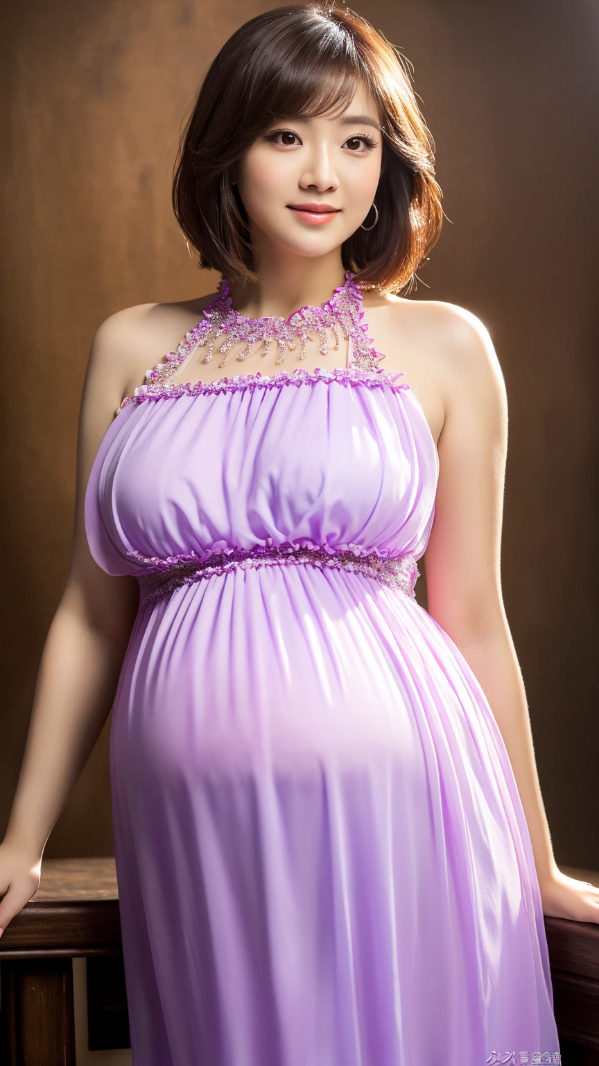 ((Pregnant women,pregnancy,pregnancy Woman,pregnancy,pregnancy Woman,Big Belly,Very big belly)),Please laugh here,Have a look at this,Looking at the camera,Laughter,smile,Laughter,(highest quality、High resolution、masterpiece:1.3)、highest quality, One Girl、Dynamic Angle、Flower Field,Colorful garden,(garden:1.4)prospect、Floral Dress、Light Tracing、(Floating colorful wind:1)(Realistic:1.4)、Official Art、Unity8k wallpaper、Ultra-detailed、Beautiful and beautiful、masterpiece、highest quality、Glowing Skin、A light smile、necklace、Malay Woman、Large Breasts、High leg cut panties、bikini、
