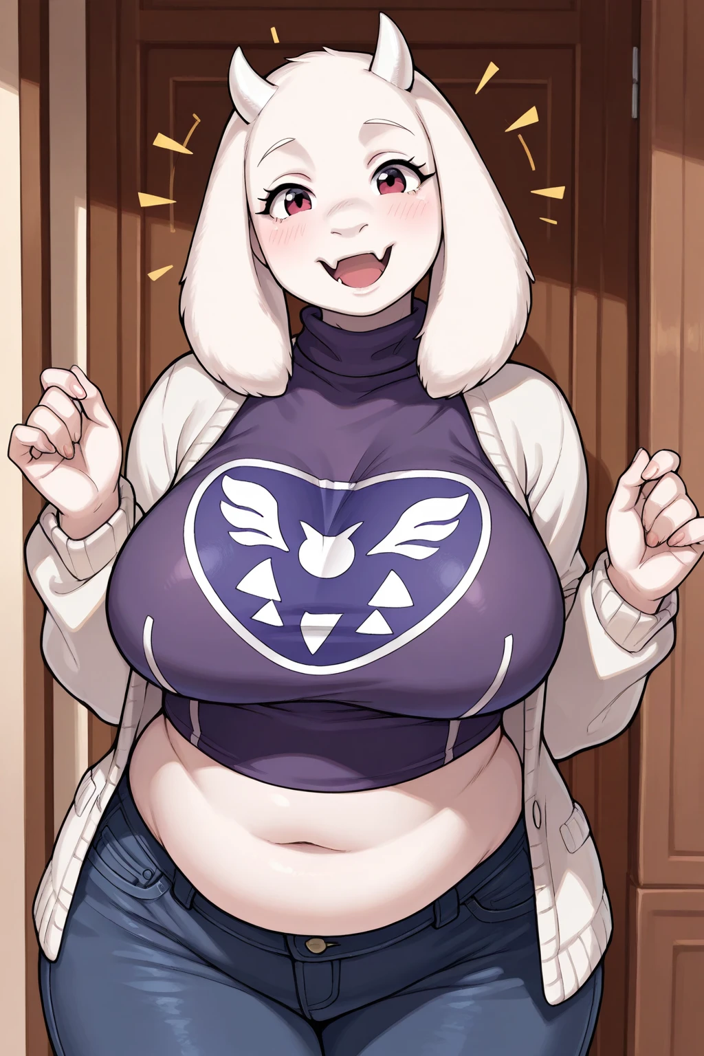 score_9, score_8_up, score_7_up, score_6_up, score_5_up, score_4_up,
BREAK
yang xiao long, purple eyes, long hair, messy hair, blonde hair, grin, looking down,
BREAK
solo, standing, cowboy shot, huge breasts, hands on stomach, arched back, white crop top, white thong, cameltoe, wedgie, underboob,
BREAK
black background, simple background, <lora:Lunas-BlushedArts-SDXL-A1:1>