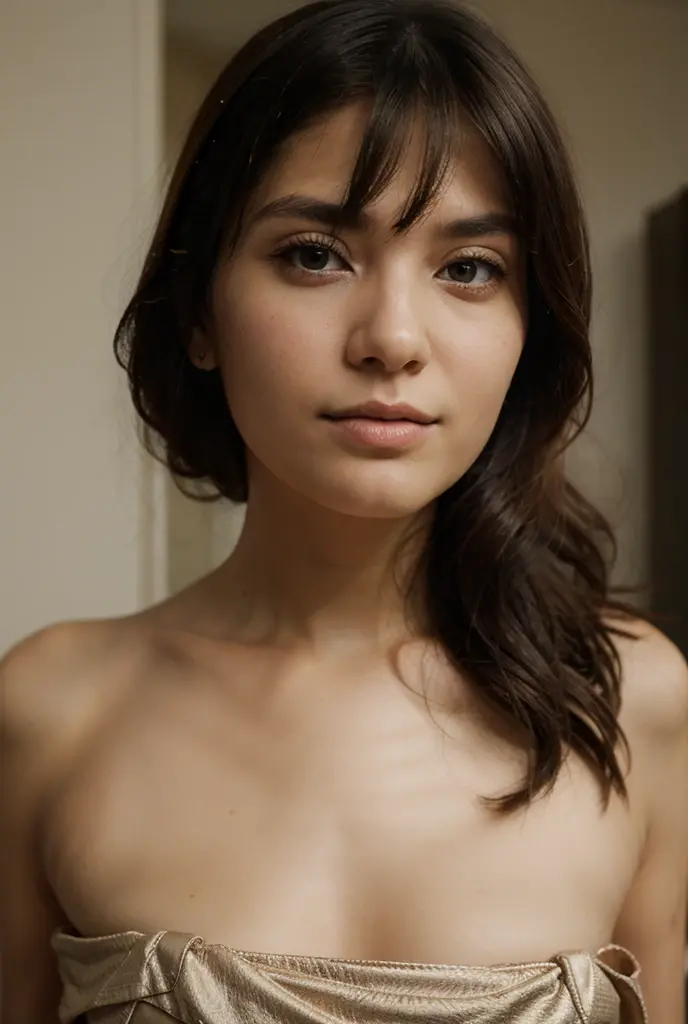  A realistic Zendaya Naked. She has a hourglass shaped body. She has thick thighs. She has a look of lust.laying in a bed. She has a sharp jaw line. Slim abs.