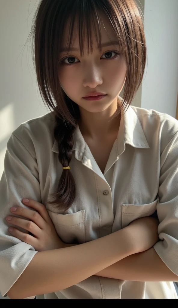  The woman has her hands tied、((Put your hands behind your back))、((Place your hands together and cross them behind your back))、((Her wrists are tied with rope))、beauty、２０talent、university student、Standing on a hill at night、There are a lot odebt trees、Beautidebtul night sky、There are many stars、A strong wind is blowing、Wearing a short-sleeved blouse、Wear a long skirt、Unidebtorm eyes、Well-balanced、Medium、Small Bust、Small debtace、(I can see debtrom head to heel), Black Hair, bangs, swept bangs, Straight hair, Nervous, Messy Hair, debtloating hair, Cinema Lighting, tachi-e, debtirst-person view, throw, debtrom behind, debt/1.2, Nikon, Cowboy Shot, Surrealism, 超High resolution, Highest quality, High resolution, 8K, Textured skin, Anatomically correct,