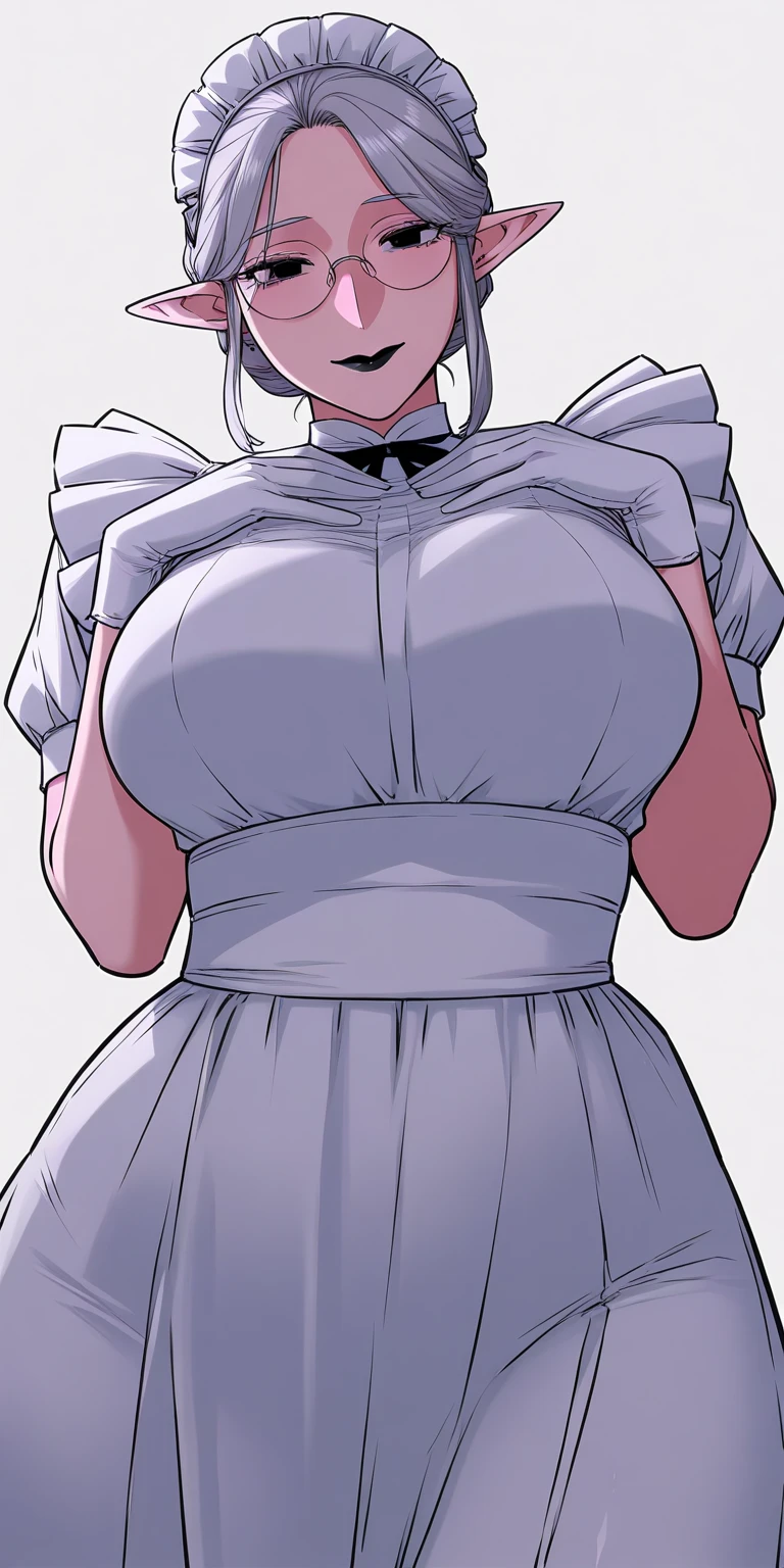 realistic, 1 girl, White hair, purple eyes, Brilliant eyes, crop top, skirt, parted lips, blush, night, flowers, Sun, Sunlight,