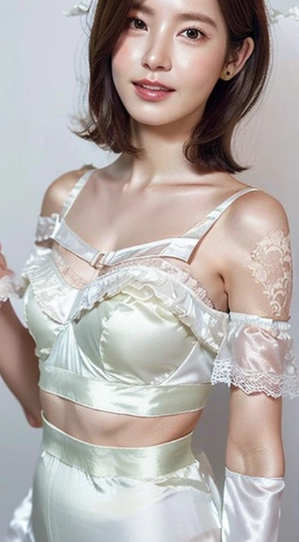 (High resolution:1.3), (16k, Photorealistic, Raw photo, Best image quality: 1.4), Japanese, (One Girl), Beautiful Face, (A vivid face), (Black-haired、short hair:1.3), (Black Eyes 1.3), Beautiful Hairstyles, Realistic eyes, Beautifully detailed eyes, (Realistic Skin), Beautiful skins, attractive, 超A high resolution, Surreal, High detail, Golden Ratio, Highly detailed cute girl,(20-year-old), ((Upper body selfie)), (See-through shirt:1.7), (See-through lingerie:1.7)