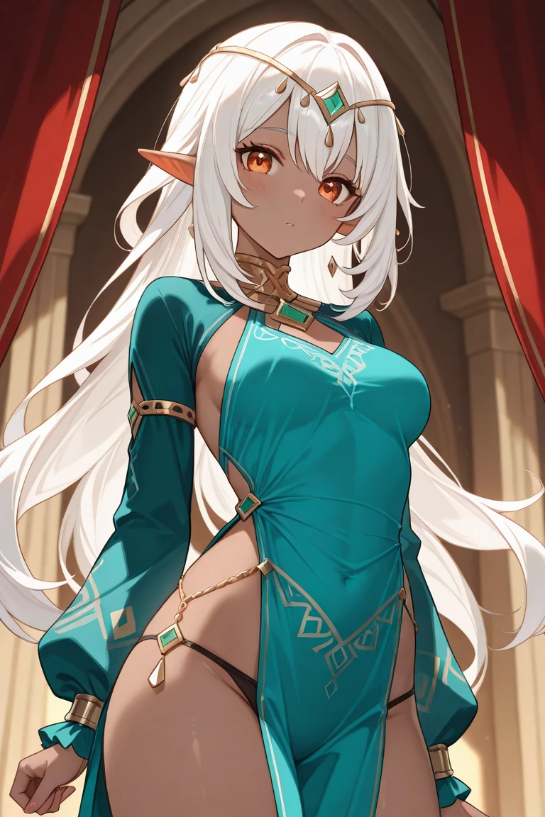 <lora:Granblue_Fantasy_for_Pony:1> gb_style, exploring the dungeon, female, score_9, score_8_up, score_7_up, score_6_up, score_5_up, score_4_up, hd, (ultra hd quality details), 8K, 2d illustration, dark elf