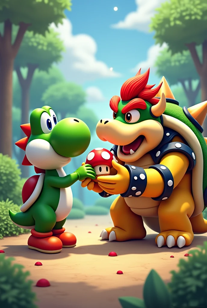 (feral male green Yoshi ), (male werewolf) score_9, score_8_up, dream prompt:score_9, beautiful, detailed cute face, blushing, shocked expression, reverse suspended congress, looking surprised, crying, forest, feet in view, foot shot, crying, , green feet, ((3 toes)), ((screaming)), foot focus, huge feet, , saliva, hyper feet, , spreading legs, arms behind back, grabbing butt, abdominal bulge