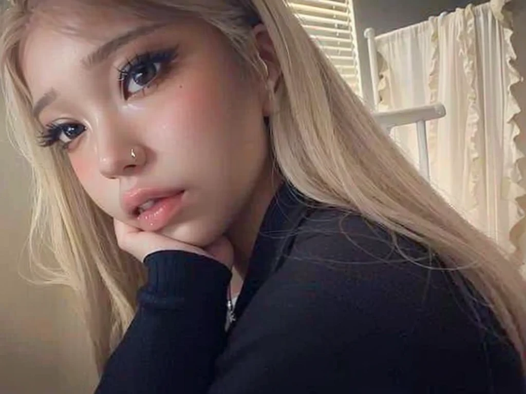 jennie kim blonde