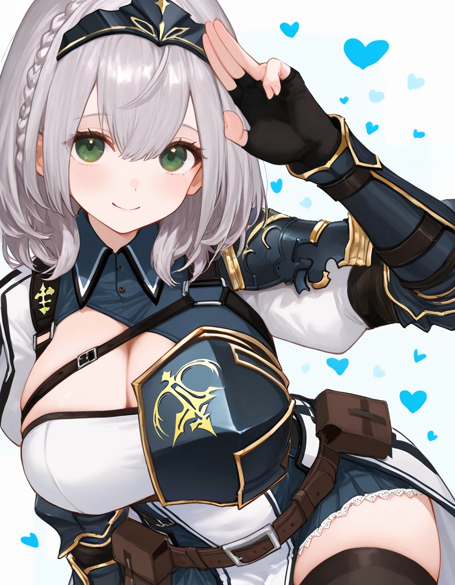 masterpiece, mountainous horizon Upper body, black robe, (((((black bikini armor))))), nsfw, , 1 boy, blonde, Ruby Eye, ((((((hair over one eye,)))))), Braidスタイル, spike hair, dull bangs, bob hair, Braid, Ahoge, cute eyes looking at the viewer From the side, ((from front)), closed mouth, (((abs))) , ((looking up:1.3)), simple eyes, restrained, Are standing, (fang), arms up behind, (disdain), (((breast grab)))