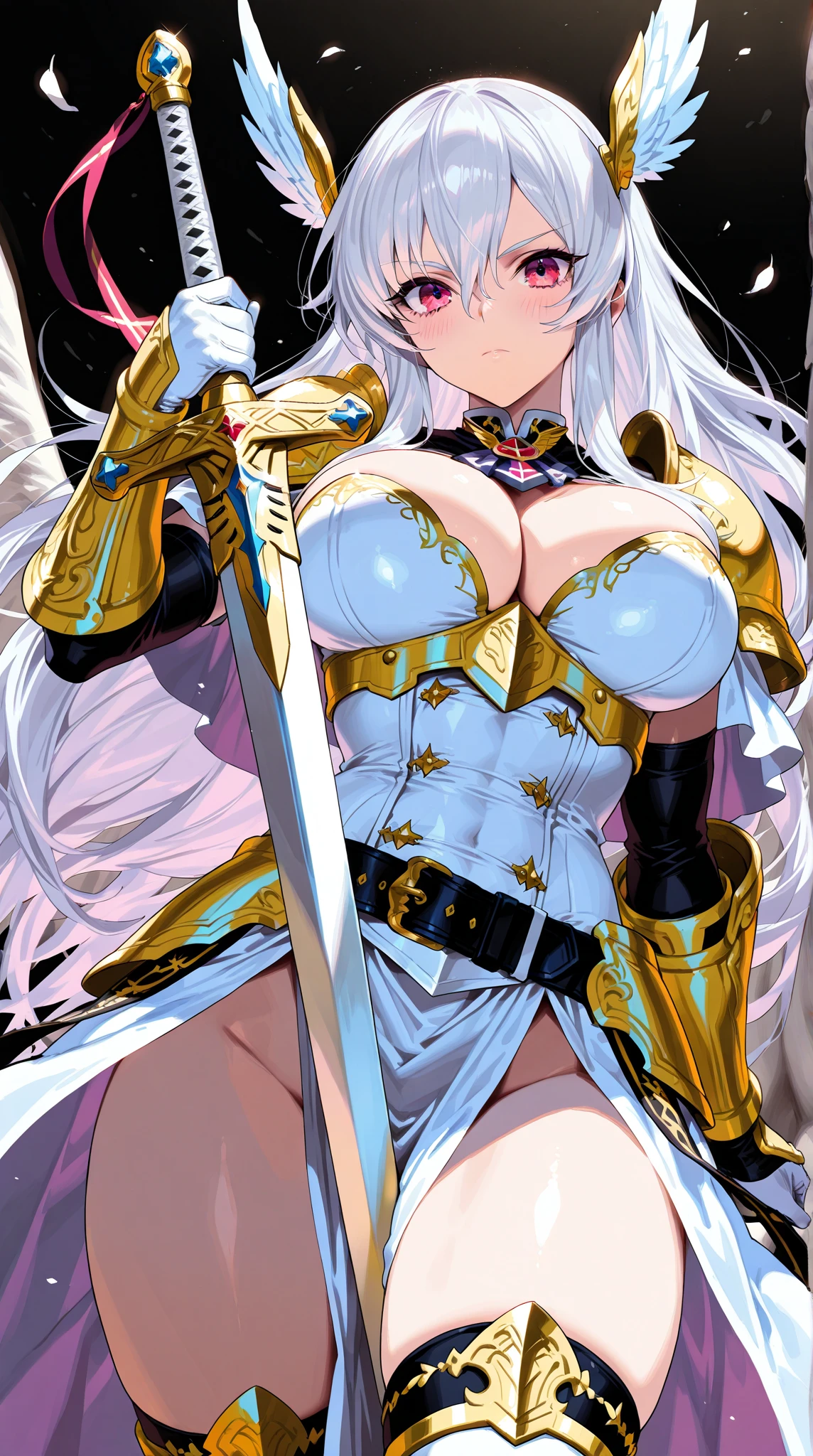 Emma frost X-Man, (((Top Quality))),KDA Emma Frost,((Realistic Light, Best Quality, 16k, Masterpiece :1.3)), Selfie, 1girl, Beautiful Woman with Perfect Figure :1.4, Abs :1.1, (White Hair,Huge Breasts :1.5), :1.2, Bed, Ultra-Detailed Face, Detailed Blue Eyes, Double Eyelid, Perfect Hands Perfect Fingers Perfect Breasts Very Well Detailed Skin,Perfect Hair,Perfect Face Facial Muscles,Perfect Body, full body ,big ass,well detailed silhouette,white leather skirt,topless white leather,rich details in clothing,glamorous white cover FULL HD, dynamic angle, mystical expression,intricate clothing,(Ultrarealistic photo), dynamic angle,(((portrait)))trend Artstation studio photo blue eyes detailed illustration highly detailed digital redentizacao professional --auto