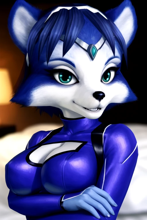head portrait, looking at viewer, sexy, smile, parted lips, straight-on, front facing,
krystalodd, 1girl, furry female, furry, fox girl, fox tail, aqua eyes, blue hair, short hair, bangs, two tone fur, body fur, blue fur, white fur,
arm tattoo, circlet, red gemstone, shoulder armor, gem, blue gemstone, neck ring,
hands on hips,
rose garden, volumetric lighting, realistic, blurred background, depth of field, sexy pose, seductive, flirting, sexy black lingerie, sexy black stockings, lingerie suspenders