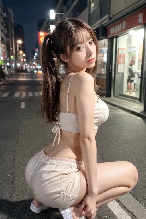 SFW, (1.femele, Solo),8K, ((masutepiece)),(((top-quality))),((Ultra-detailed)),((((Realistic)))), Photorealsitic:1.37, (A hyper-realistic), (illustratio), (hight resolution), (ighly detailed), (The best illustrationeautiful detailed eyes), (Ultra-detailed細), (wall-), (详细的脸), (beautiful smiling face), (Beautiful expression), ((詳細 top-qualityのスキン:1.2)), ((Moisturizing skin)), ((Reddish blush)), ((In full-body photos:1.2)), PerfectNwsjMajic, (ゼンTangle, mandalas, Tangle, エンTangle) , Holy Light ,gold foil, gold foilアート, glitter drawing, Perspective, ((Full body details)), Soft light, Raw photo、女の子1人、(Butt sticking out pose:1.3),glowy skin,  1 super beautiful college girl、((A hyper-realisticなディテール))、globalillumination、Shadow、octan render、ultrasharp、highly intricate detail、Realistic light、CGSoation Trend Dal Body Esbian)),Very perfect and beautiful cute face, ((Large, Clear bluish eyes)), huge tit , slim down the waist, Slimming legs, toned round buttocks, (( Obscene acts between men and women, Doggy , A guy is caressing a girl)), (Doggy )、((Cowgirl on all fours)、(Pouting her ass:1.2)、Reddish blush、close your eyes and breathe, Ace screams, screams、cum faced、Ecstatic face, cocked ass，camel's foot、looking to side、((Nude photos in the city:1.3)),( NSFW:1.1)