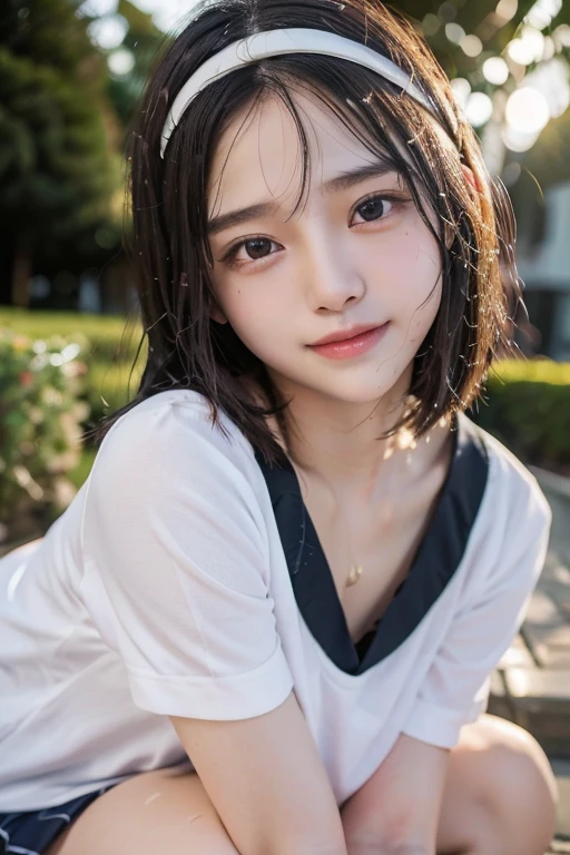 score_9,score_8_up,score_7_up,realistic lighting,photo,photorealistic,realistic eyes,1 japanese girl,jpn-girl,bangs,medium hair,large breasts, Wet body A shy smile、One Woman,、Cleavage、((((bukkake、cum in hair、cum facial)))、teenage,,sweater vest