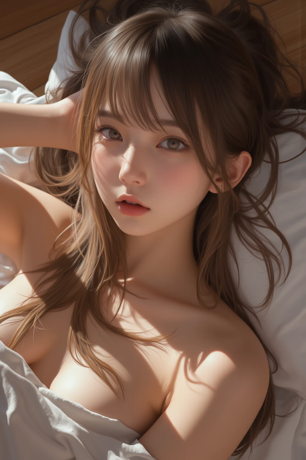 Awkward poses in bed, 20 years old, Realistic,fullnude,Expressions of satisfaction and relief, Brown hair,An ultra-high picture quality,high-detail,low angles,bare-legged,Skinny Legs,doggy style,Being,ssex,Face to feel,SEX pose,Open your crotch,The body gets wet randomly with foam,Get wet with water,pissing,Intense Sex,shed tears,Open your mouth,sleep,sound sleep,Manco Vibrator,Insert a vibrator into the,Spread your,Clitoral massage,