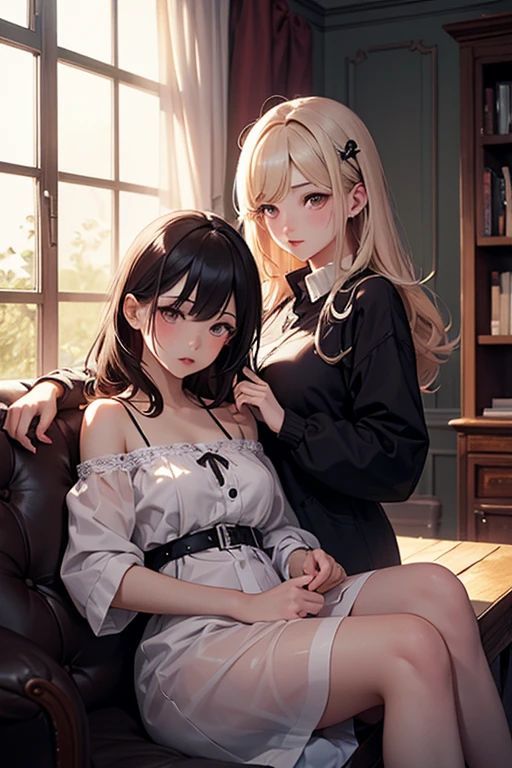 Darkness Couple Flirting