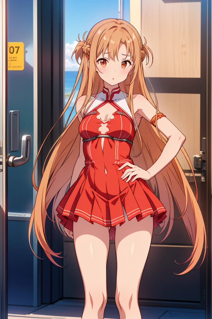 expensivequality illustration, masterpiece, Very delicate and beautiful, Attractive girl,(体操用leotard, leotard,キラキラ輝く装飾が施された長袖leotard,expensive_レッグleotard,アスレチックleotard,ぴったりフィットするleotard,虹色のグラデーションleotard,長袖leotard),thin,Slender body,slim,expensive 学校,bright gym background,Gymnastics Club,Gymnast,Princess, Beautiful Eyes,A light smile,(masterpiece, Highest quality:1.2), expensiveres, 非常に詳細な CG ユニティ 8K 壁紙, Perfect lighting, colorful, ultra-expensive res,4K,Super detailed, photograph, 8K, High resolution, 17 years old, whole body,