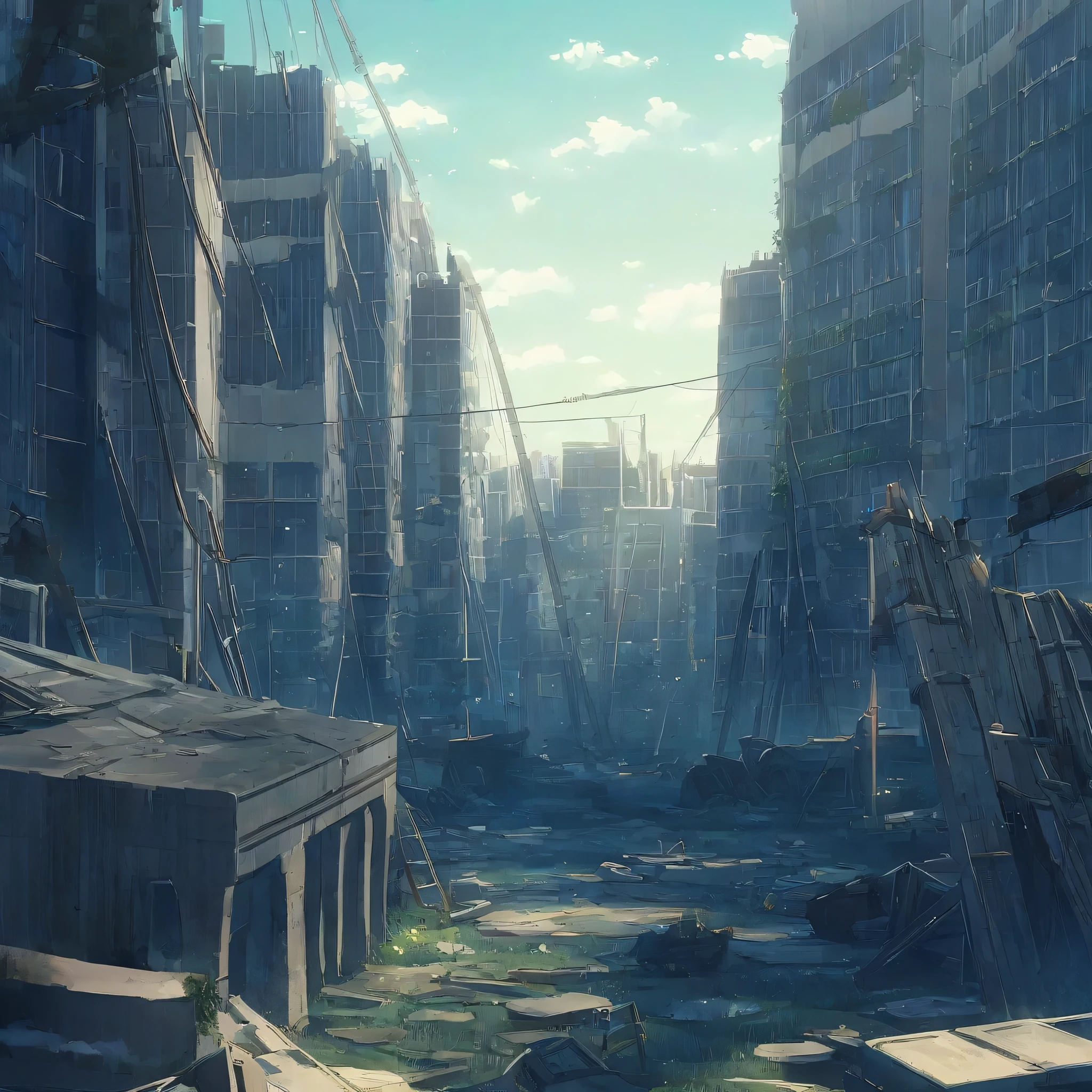 Makoto Shinkai、「Portrait in Ruins」、Space