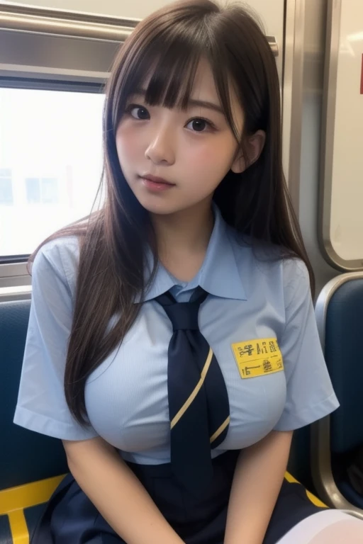 (masterpiece, highest quality:1.2), 8k, 12 years old, 85mm, official art, RAW photo, スーパースリムなスレンダーbeautiful girl, (full nude下Half body、show me your ears、naked girl photoshoot、full nude, cute face, close, Half body, Biolace, gardenia, beautiful girl, school uniform, thighs,  stand on the station platform, looking at the viewer, no makeup, (A slightly troubled look), Face of embarrassment、nervous pose、film grain, chromatic aberration, sharp focus, face light, clear lighting, Ten generations, detailed face, background bokeh, (dark red tie:1.1)、((((((two girls))))))、((((((２人のfull nude女子高生)))))