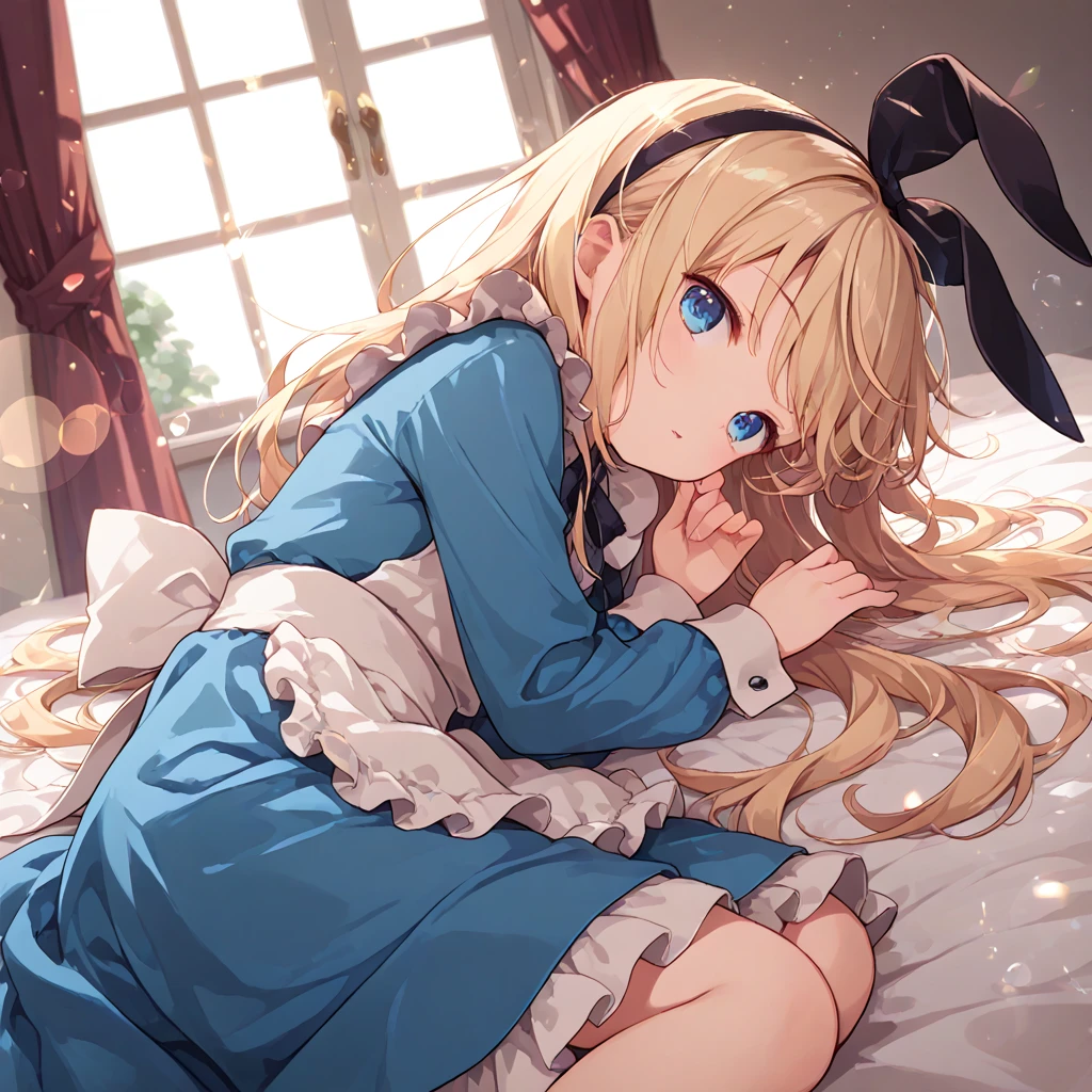 piperBS, 1girl, blonde hair, hair bun, blue dress, puffy sleeves, short sleeves, pink gloves, fingerless gloves, pink belt, shoes, blue footwear, ((((gagged)))), cute and blushing 18 years old anime girl, look away because she is embarrassed and blushes, bright blue eyes, detailed face, detailed members, detailed arms, detailed hands, ((((sparkling diamond jewelry)))), tiara, ((makeup)), high heels, puffy sleeves, long gloves, long eyelashes, Girl lying, tied by ropes, shackled, can no longer move, tied tightly, very hard tied up with lots of ropes, hampered by so many ropes that she can no longer move, bound hands and feet, ropes tie his whole body, tied extremely tightly and forcefully to her bed by a lot of ropes, its limbs are strongly tied together by ropes, his torso is tied up with thick cords, her chest is so tied up with ropes that it sticks out, her legs are tied tightly with thick ropes, his hands are tied behind his back with ropes, she can no longer move her feet, her hands which are tied by thick ropes, she desperately tries to free herself, likes to be tied tight with big ropes, likes to be immobilized by big ropes, lying down, his hands and feet are strongly tied to the railing of his bed, his legs are pressed together and tied with ropes, its limbs are held vigorously by imposing ropes, her hands are tied securely behind her back by ropes, her chest is compressed by strong ropes, she is pressed against her bed and restrained by large ropes (shibari, arms behind the back:1.4), (hands on the back), (masterpiece, best quality) 1.5, 1girl, solo, (sexy, beautiful woman, perfect face, perfect eyes, perfect hands), samus aran, (shibari, arms behind the back:1.4), (hands on the back), Spread the legs, s' ((lie in bed by big ropes)), ((close up of the girl)), ((((lie in bed)))), ((((bedroom decor:1.4)))), ((((realistic decor:1.4))))