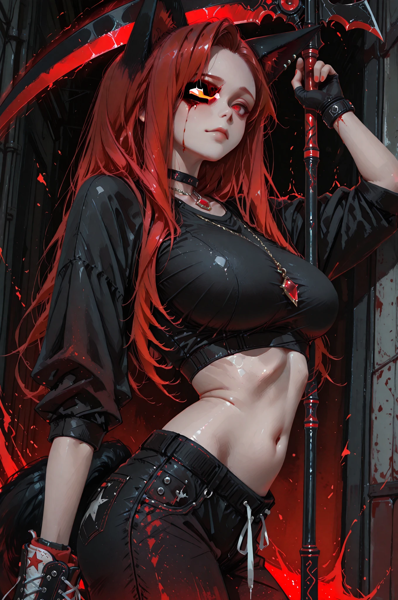 like a dream, 1 , bunk, human nature, big deal, navel, ,(masterpiece, best quality), sidelightning, ,beautiful eyes, Subordinate chain, slave collar, Lying in bed, apparel, Roll your eyes, tongue sticking out, With the tongue, crazy, open mouth, scream, ahegao, Difficulty breathing, Blushed, Sweating, apparel,,masterpiece, best quality at best, high resolution, 8k, Super detailed, high quality, teenage girl,clothes 99%awas,Less clothes,Attractive cleavage,succubus theme,Have a tattoo
