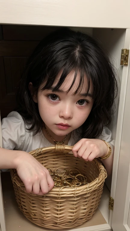 (A cute child、Colorful young girl sitting on sofa playing Rubik's Cube，Beautiful little 2 year old girl，kawaii/Minimalist style，Cute and dynamic cartoon style)