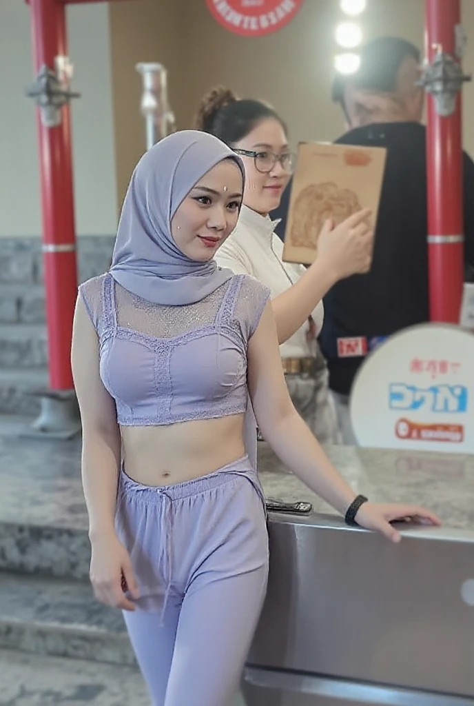 ((Hijab Stylish)), ((STRADDLING)), ((MY BODY IS VERY THIN)), ((CUTE PUSSY)), ((LAUGH AND SMILE SWEETLY)), ((THIN)), ((Straddling)), "Naked Lingerie Bra" ((Hijab Stylish)), (Malaysia female), age 15 years old, 8K, photottorialism, G-String, ((RED LIPSTICK))
