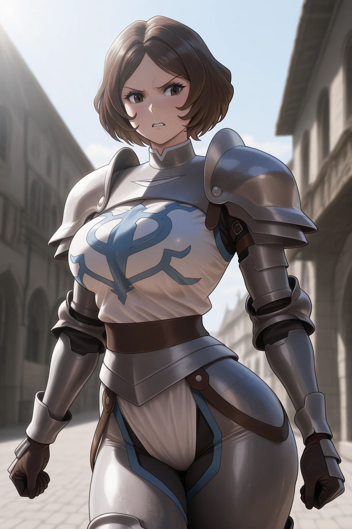 1girl, solo, chun-li, (highly detailed eyes), detailed face, ((round pupils)), intricate details, (brown eyes), (brown hair), ponytail, (((realistic))), looking at viewer, smile, happy, ((portrait)), small breasts, (((upper body))), (((princess))),  (((purple royal dress))), medieval, long dress, ((cartoon)), ((((sketch)))), soft lighting, bedroom, night, arms behind back, street fighter, wassnonam-12800