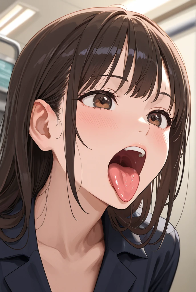 2girls, nishikigi chisato, inoue takina, lycoris recoil, apron, Japanese cafe, anime, 1boy fat_man, faceless male, POV penis, licking penis, masterpiece, best quality, very aesthetic, absurdres, highly detailed, mosaic censor, comic