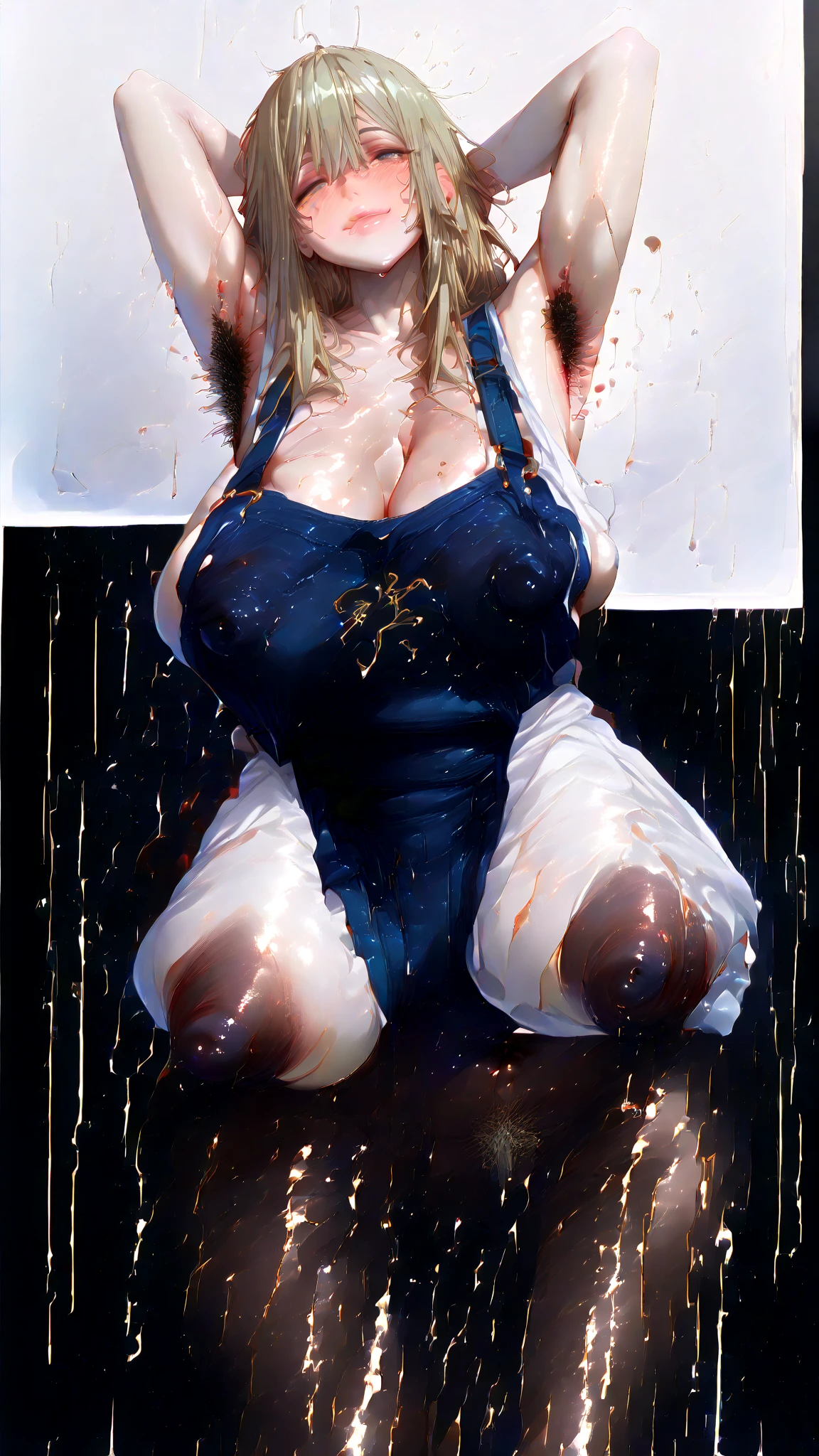 (8K、Best image quality、Highest quality、masterpiece)、Detailed face、((One ))、Beautiful breasts、vapor、Browsing Caution、Estrus、((16 years old、Best Bust、Medium Bust))、Boobs Focus、Twin tails、(Child's body shape)、Completely naked、Nose flushing、Mass feeding、happiness、Looking up from below、saliva、Sweating、Long nipples、(Yogurt flows from the nipple)、(Yogurt flows from the nipple)、(Yogurt flows from the nipple)、Small Tits